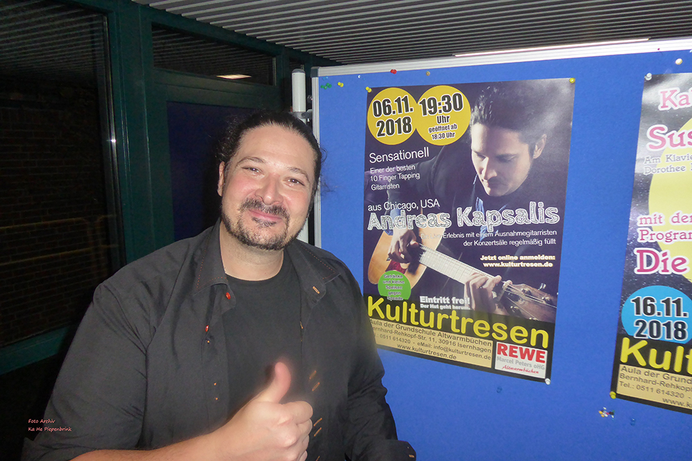 Rückblick auf das Konzert mit Andreas Kapsalis am 06.11.18